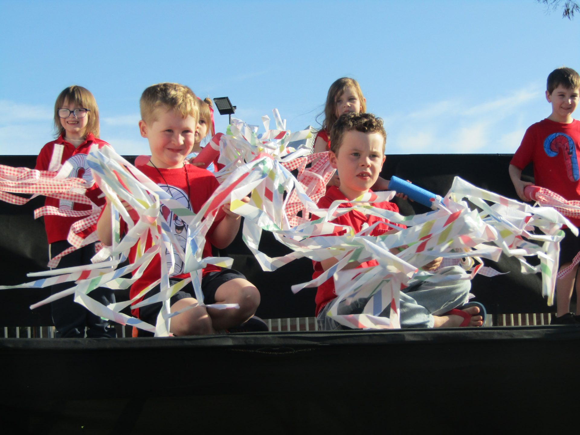 A photograph from the end of year concert