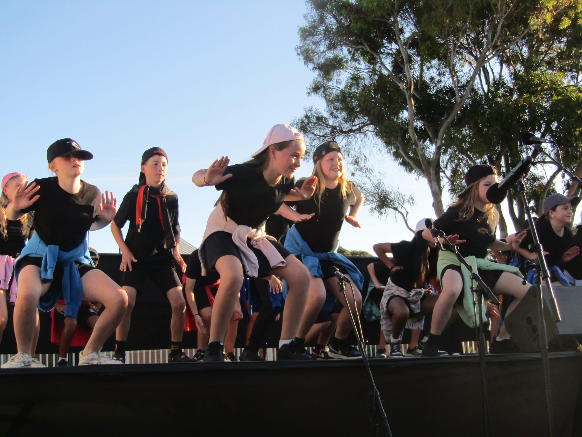 A photograph from the end of year concert